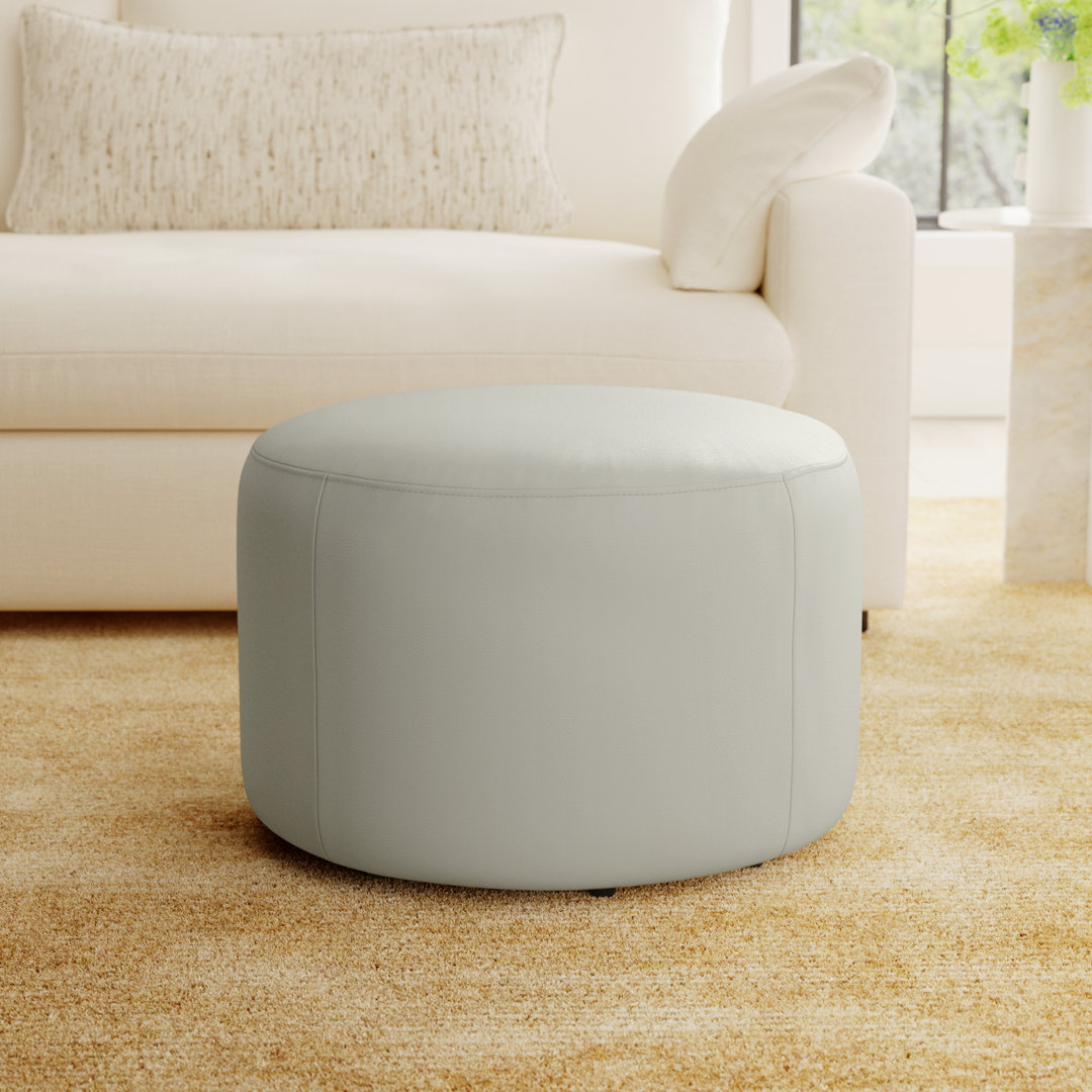Danva Genuine Leather Ottoman